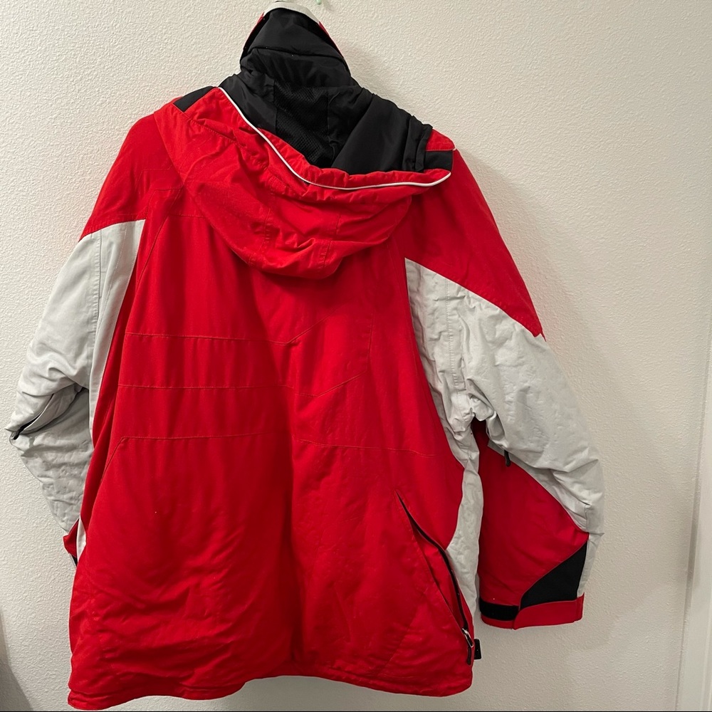 Obermeyer Outer Layer Winter Jacket Red Xl - image 7